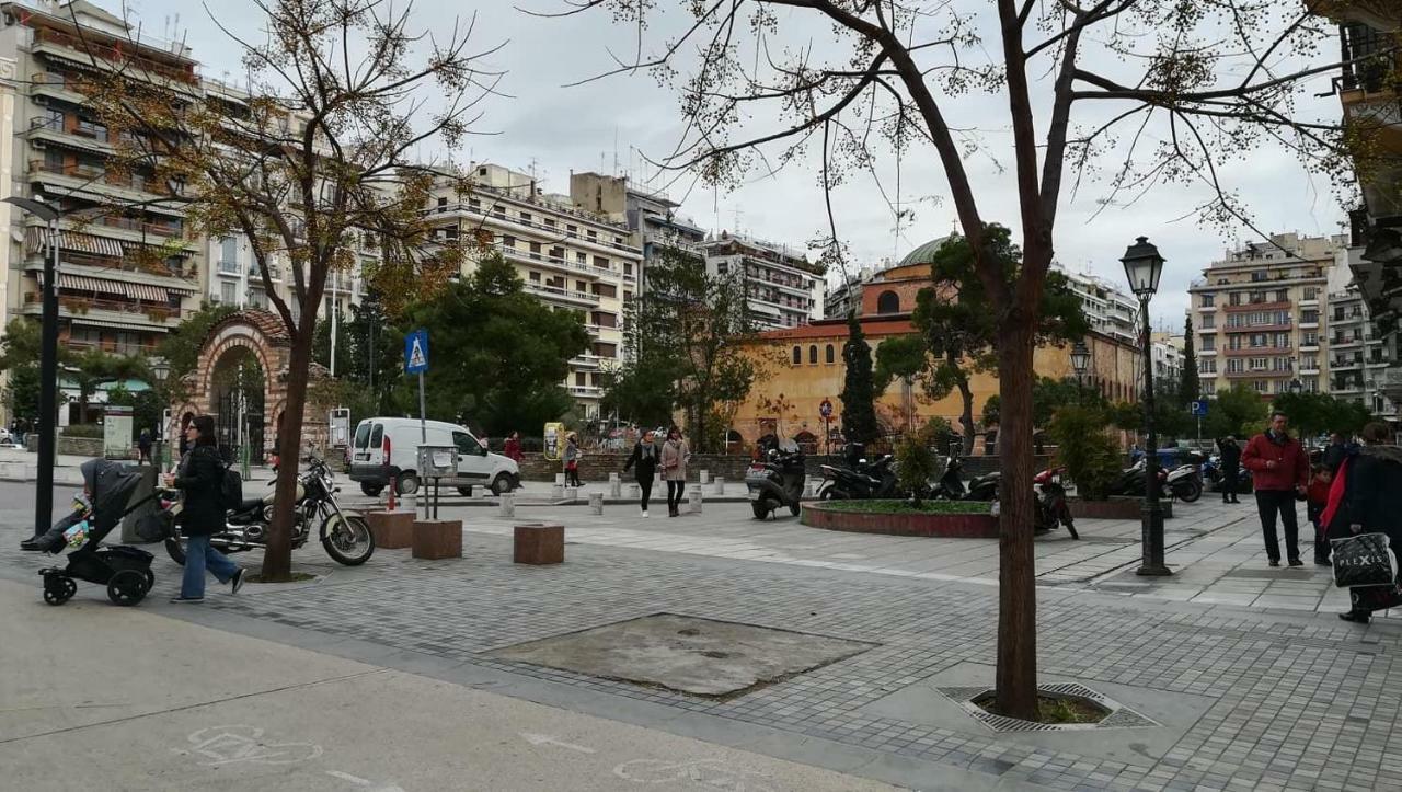 テッサロニキAgia Sofia'S Down Town Flatアパートメント エクステリア 写真